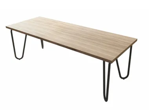 M-LEG - Rectangular melamine-faced chipboard table _ Febal Casa